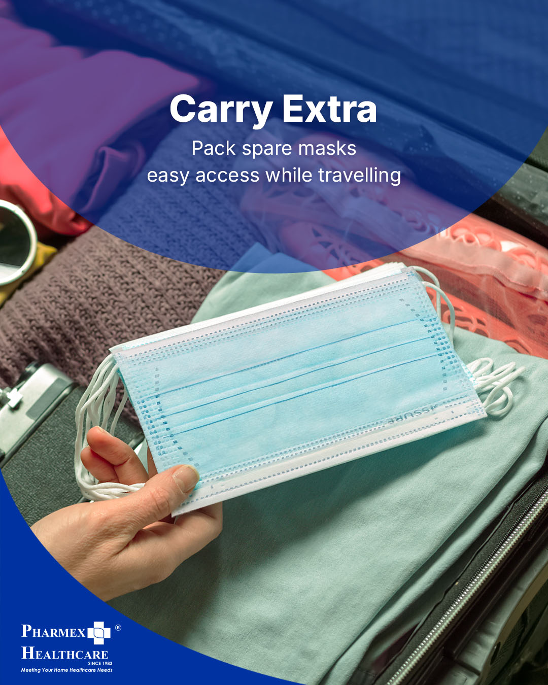 Carry Extra Masks – Be Ready for Anything